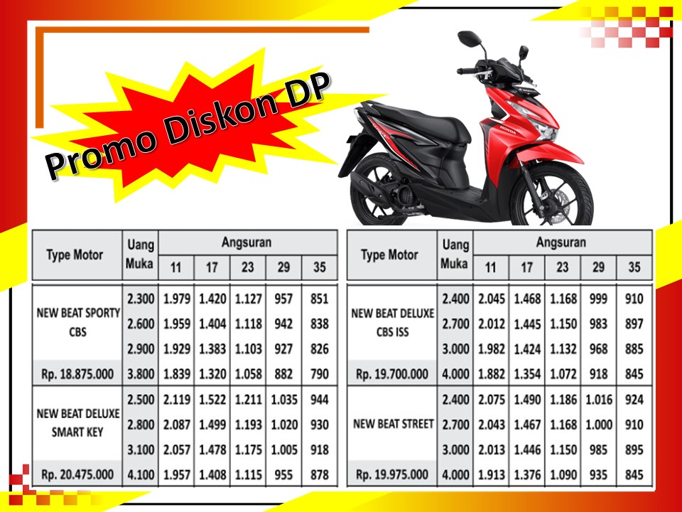 Promo Honda BeAT Bekasi